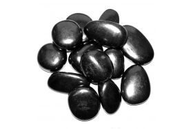 Shungite Nederland 6 gepolijste shungite steentjes