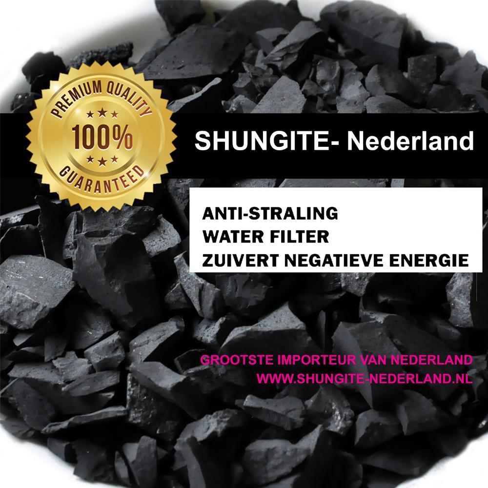 Shungite Water maken? Gebruik 300 gr. waterfilter stenen