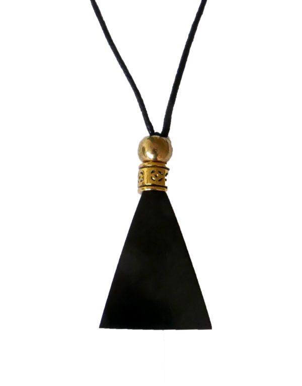 .Shungite hanger gepolijst - Anti-straling - Afbeelding 2