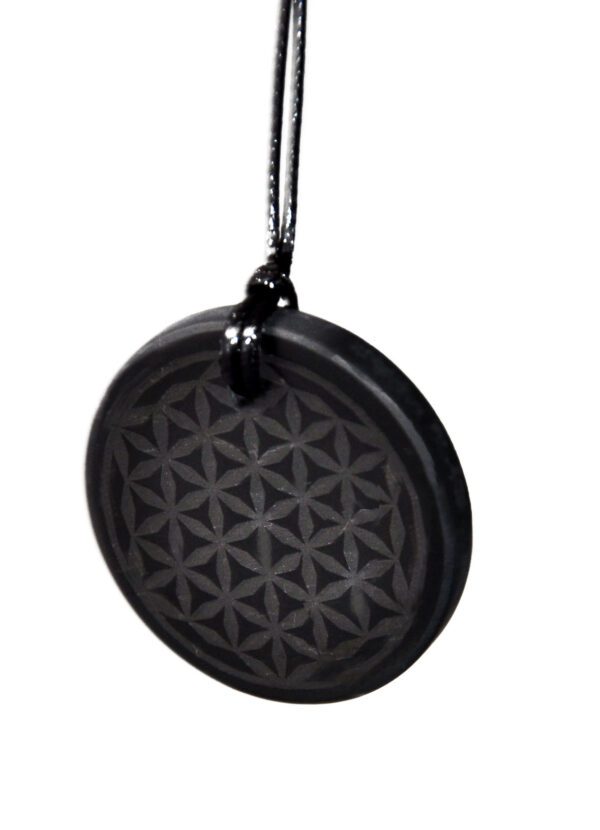 Flower of Life hanger Shungite