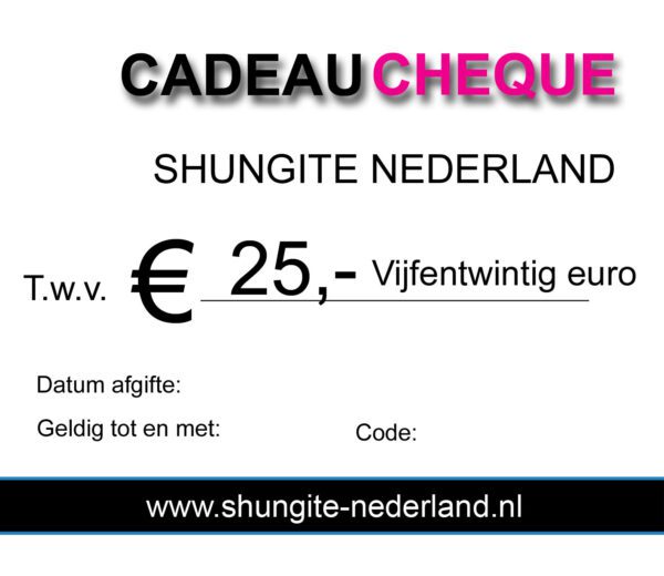 Cadeau cheque