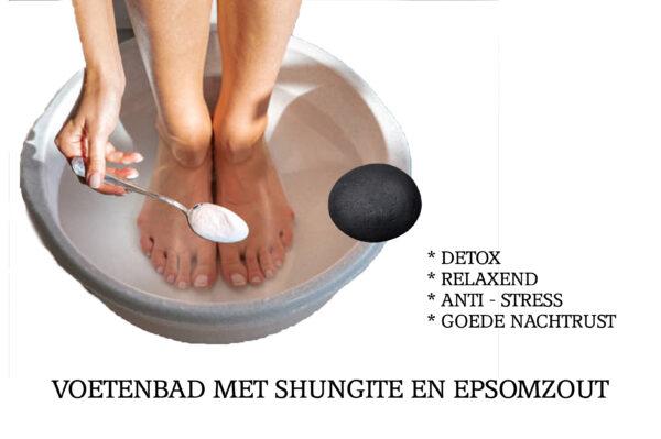 Shungite voetenbad
